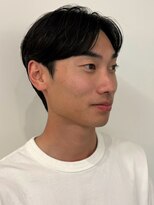 オンフ(ONFFO)&nbsp;ビジネスヘア ビジネスカット センターパート 20代 30代
