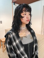 ハル ヘアスタジオ(haRu hair studio) ミディアムパーマ