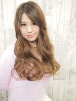 フェリシータ 服部店(felicita)&nbsp;ゆるふわロングウェーブの愛され3Dグラデーション！