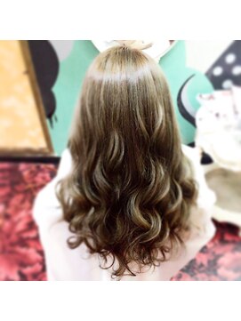 サファイア(SAPPHIRE) ＃ダークグレージュ＃グレージュ＃ブリーチなし＃浜松美容室