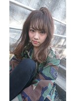 フィリア 台原店(Filea)&nbsp;【"ゆるふわルーズカール"×"ハイライトカラー"×"透けバング"】