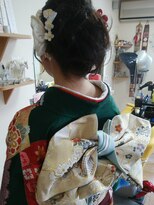 びよう細川&nbsp;成人式☆着付