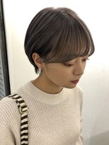 ワープ 青葉台(WARP)&nbsp;グレージュ/ダブルカラー/ブリーチ/ショート/青葉台