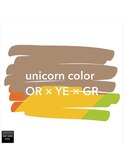 unicorn color OR×YE×GR