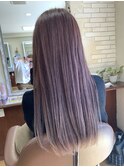 ナチュラルエアタッチ×ラベンダーブラウン 【福岡 聖容】