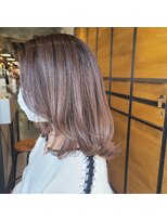 キーン 立川店(keen)&nbsp;【keen×武田】ニュアンスミディ×ハイライト