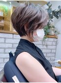 絶壁解消・ひし形・くびれ・大人ショートボブ・30代40代【猪狩】
