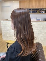 ソッリーソ ヘア(sorriso hair) 【sorriso hair桜山】涼しげヘア☆オレンジベージュ