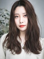 ペスカ 博多駅前店(pesca)&nbsp;pesca博多駅前店/小顔/オリーブカラー/セミウェットウェーブ