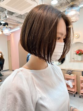 ロウバイレボ 柏(lou by revo) ショートボブ/ミニボブ/マッシュ/切りっぱなし/柏駅