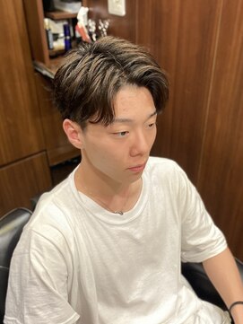 ヒロギンザ 青山店(HIRO GINZA) マッシュ『センターパート』