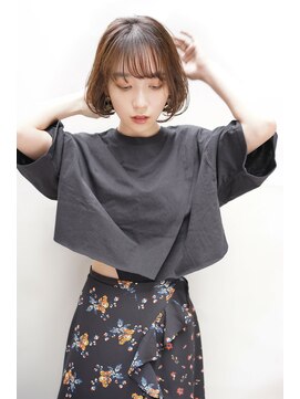 レスピア 銀座中央通り店(Respia) 愛されミニボブ【銀座】30代40代