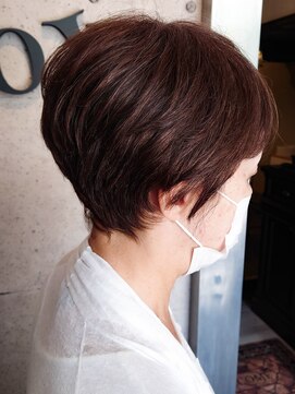 フォックスヘアー(fox.hair) ナチュラルくびれショートヘア/fox.hair