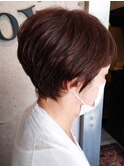 ナチュラルくびれショートヘア/fox.hair