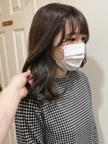 グリーン 渋谷(green)&nbsp;【MIO】オリーブグレージュ×イヤリングカラー