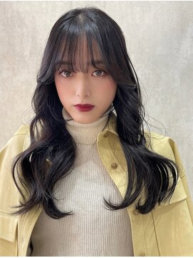 ロンドアヴァントゥス 池袋(Lond aventus) ミディアムヘア韓国、ショコラベージュ