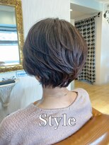 ミュゼドゥアートシエル(Musee du Art ciel)&nbsp;【髪質改善】ショコラブラウンショートボブ