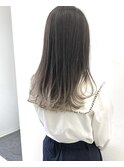 シースルーホワイトベージュグラデーション