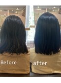 髪質改善ストレート