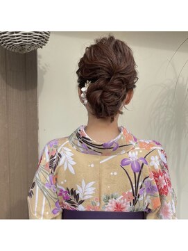 フィレッジ エンジョイ ヘアー(FILEGE ENJOY HAIR) 着物ヘアセット