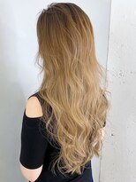 アルバム 渋谷パルコ(ALBUM)&nbsp;ライトアッシュロング_グレージュカラーボブウルフ_ba307443