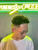 グリーディーフォックス 代々木(Greedy FOX)&nbsp;アップバング/ツーブロックマッシュ/束感/波巻き[シェービング]