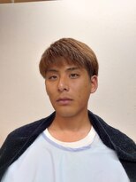 ヘアーカットデザインサロン スマッシュ 田町店(Hair cut design salon Smash)&nbsp;小顔補正立体カット シナモンベージュカラー ツーブロ フェード