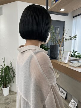 イット(it.) it. タッセルボブ 切りっぱなしボブ ミニボブ パツっと