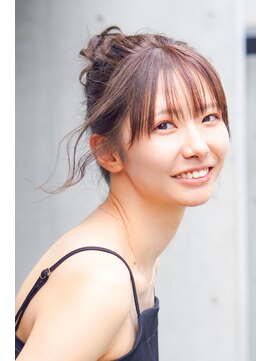 ノノリリ(NONORIRI) うなじスッキリヘアアレンジ！結婚式 二次会 お呼ばれ 20代30代