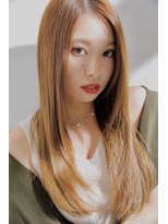 リノナ(Linona)&nbsp;★くびレイヤーニュアンスカラー小顔似合わせカットグレージュ