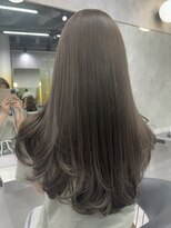 シティ(CITY)&nbsp;オリーブベージュカラー×韓国レイヤーカット【CHICA】