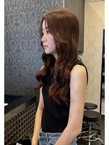ミック ヘアアンドメイクアップ 直江津店(miq Hair&Make up)&nbsp;暖色系ツヤカラー