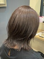 アルター(aL ter)&nbsp;【くびれボブ×ブラウン】ウェットヘア/鎌取/林愛華