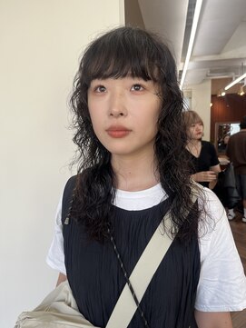 スタニング 渋谷(STUNNING.) ロングパーマ　くるくるパーマ　クリープパーマ