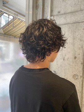 アース 高円寺店(HAIR & MAKE EARTH) メンズ癖毛風パーマ！{@02st96｝