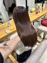 ルイス 宝塚(Luis)&nbsp;髪質改善ストレートブラウンカラー