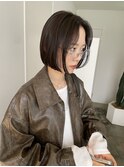 20代30代レイヤーカットショートウルフオージュアタッセルボブ