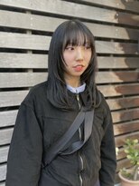 ヘアー アレス(hair ales)&nbsp;ウルフエクステ　レイヤーエクステ　馴染ませエクステ