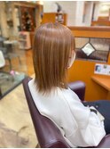 ブリーチ無しカラー/レイヤースタイル