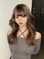 アマトウキョウ アユンチェ(AMA TOKYO×AYUNCHE) ロングレイヤー×ミルクティーブラウン