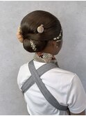 女将さんヘア