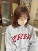 ショコラブラウンと外ハネロブ