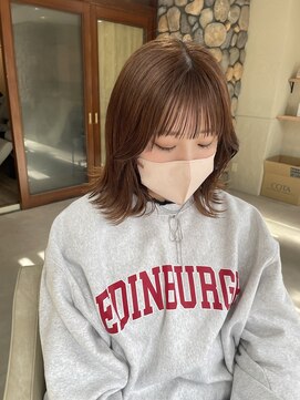 ロアバイチェリーコークウブ(Loa by CHERRY COKE ubu) ショコラブラウンと外ハネロブ