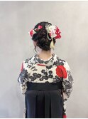 【shima】卒業式/袴/卒業式ヘアアレンジ/ヘアセット
