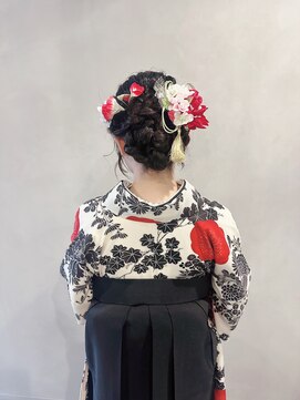 ラトリエコンタン(L´atelier Content) 【shima】卒業式/袴/卒業式ヘアアレンジ/ヘアセット