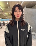 ダブ アオヤマ(DaB AOYAMA)&nbsp;似合わせカットウルフカットデザインカット顔まわりレイヤー