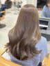 【再来/2.3回目/対象スタイリスト限定】cut+スタンダードカラー+TR 11800円