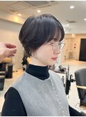 キレイなショート白髪ぼかし脱白髪染め30代40代50代絶壁解消下村