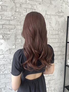 プライズ 池袋店(prize) 透明感抜群ダブルカラーブリーチピンクミルクティーベージュ