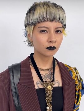 バンビ ミムデオム(BAMBI MIMU de HOMME) ショート×デザインカラー